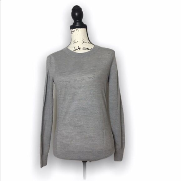 J. Crew SZ S grey sweater - Picture 1 of 3